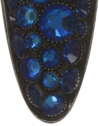 image pour Collier pendant Back To The Future Bleu crystal bermuda blue 