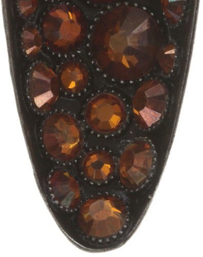 image for Necklace Pendant Back To The Future Orange crystal copper 