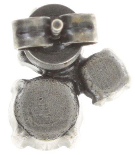 image for Earring Stud Stone Rhythm Blue  