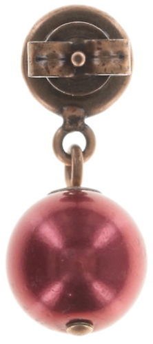 image pour Clou d'oreille pendant Cupcake Rose  