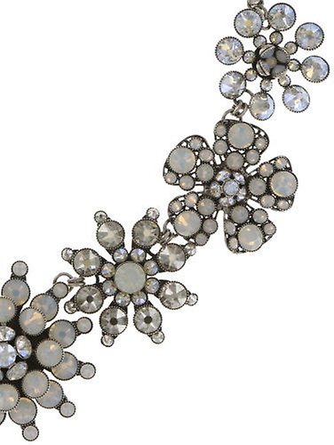 image for Necklace Collier Lost Garden White  