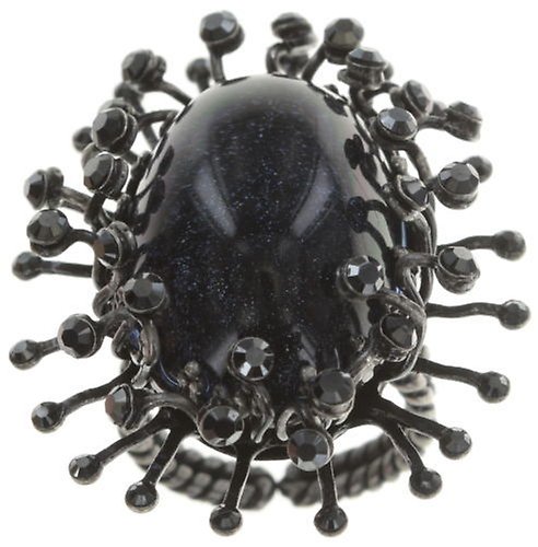 image pour Anneau Galaxy in Glass Noir  large