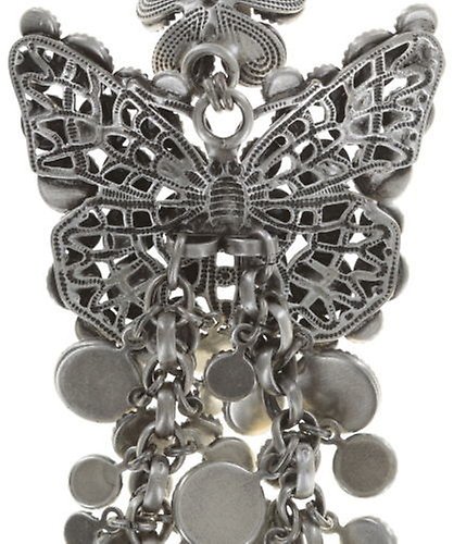 image for Earring Stud Dangling Lost Garden White  