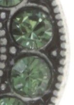 image for Earring dangling Spell on You Dark Green  