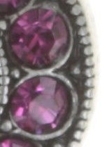 image pour Boucles d'oreilles pendantes Spell on You Rose Foncé  