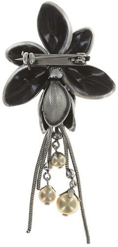 image for Brooch Blossoms of the Past Beige  