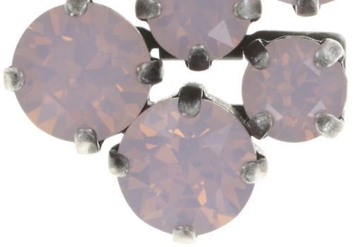 image for Earring Clip Dangling Love Me Tender, Love Me Sweet Pink rose water opal 