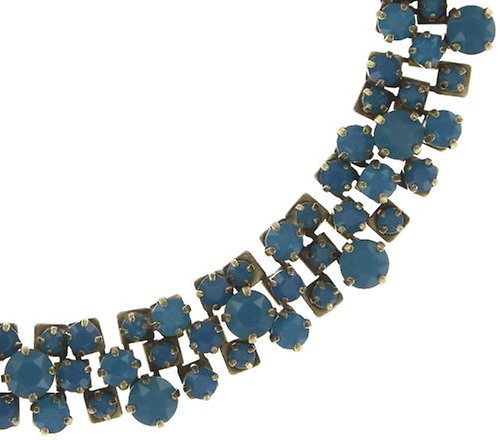 Bild für Halskette Love Me Tender, Love Me Sweet Dunkelblau Karibisches Blau opal 