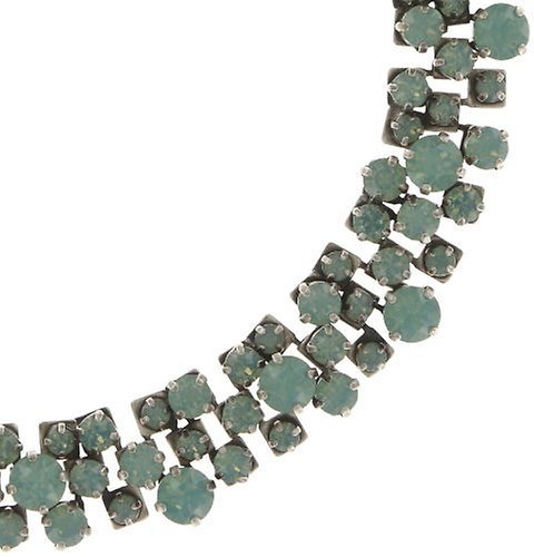 image for Necklace Love Me Tender, Love Me Sweet Green pacific opal 