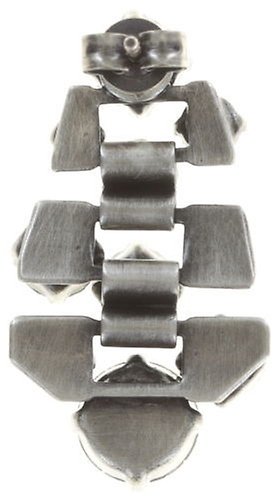 image for Earring Stud Dangling Love Me Tender, Love Me Sweet White white opal 