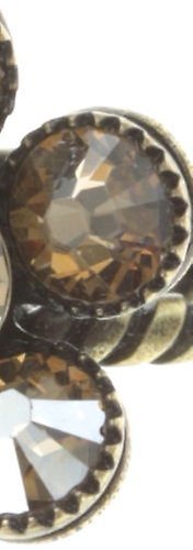 Bild für Ring Lost Garden Beige Kristall goldener Schatten 