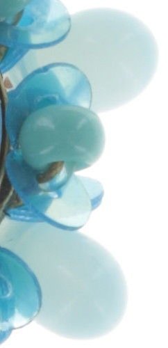 image pour Clou d'oreille Kaleidoscope Bleu Clair  