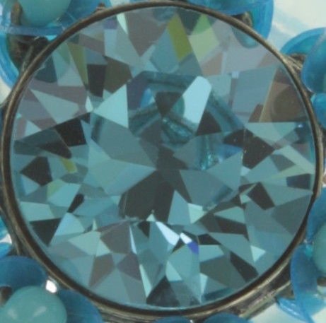 Bild für Ohrstecker Kaleidoscope Hellblau  