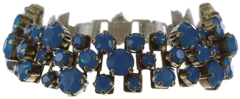 image for Bracelet Love Me Tender, Love Me Sweet Dark Blue caribbean blue opal 