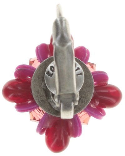 image for Earring Eurowire Kaleidoscope Dark Rose  