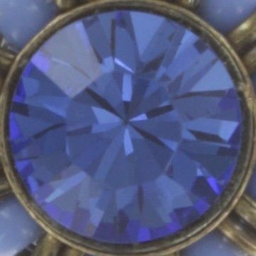 image pour Clou d'oreille Kaleidoscopic Bleu  