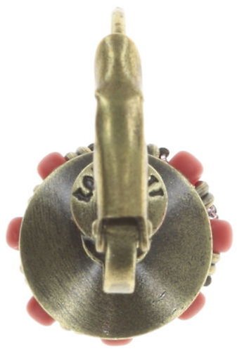 image pour Boucles d'oreilles Eurowire Kaleidoscopic Rose / Orange  