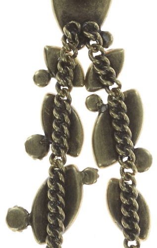 image pour Boucles d'oreilles Eurowire pendantes Dance with Navette Orange  