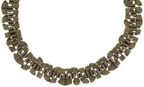 image for Necklace Dance with Navette Orange  