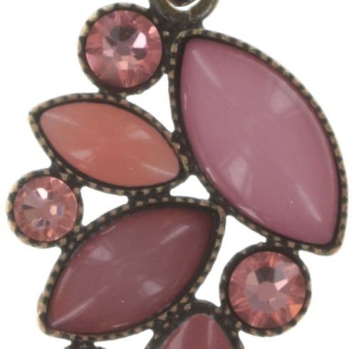 image pour Clou d'oreille pendant Dance with Navette Rose  