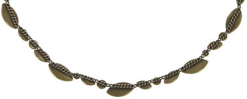 image pour Collier Dance with Navette Orange  