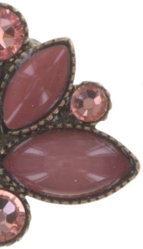 image for Earring stud Dance with Navette Pink  