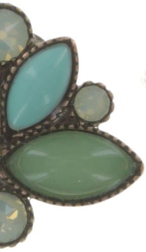 image pour Clou d'oreille Dance with Navette Vert  