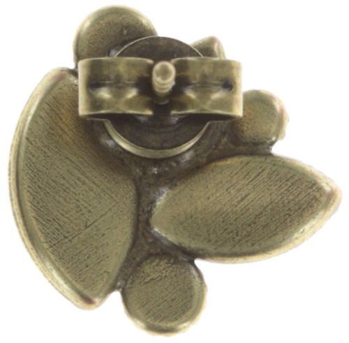 image for Earring Stud Dance with Navette Green  