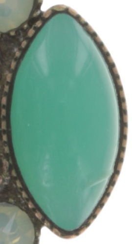 image pour Clou d'oreille Dance with Navette Vert  