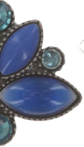 image for Earring Stud Dance with Navette Blue  