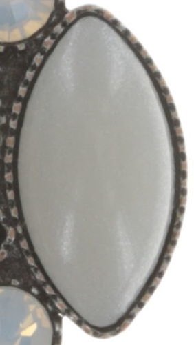 image pour Clou d'oreille Dance with Navette Blanc  