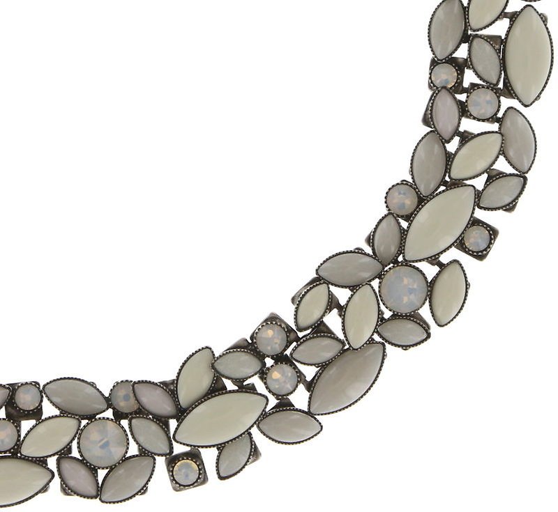 image for Necklace Dance with Navette White  