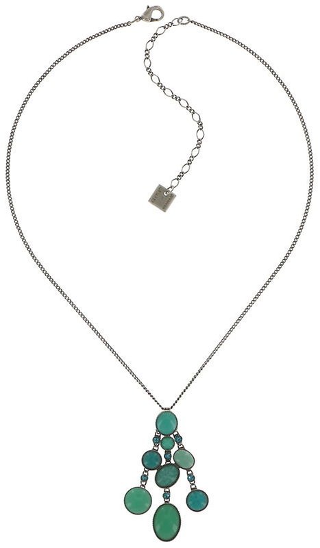 image pour Collier pendant Oval in Concert Vert  