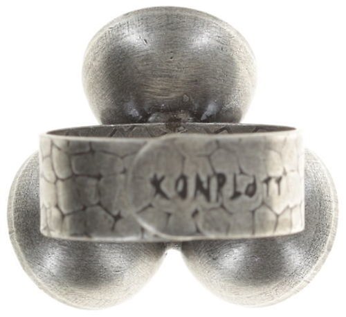 image pour Anneau Orchid Hybrid Marron / Orange crystal volcano 