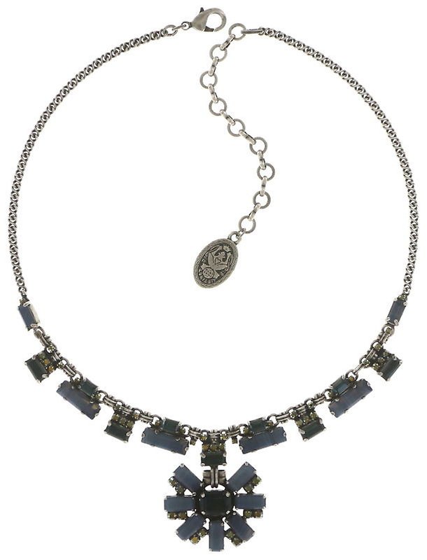 image for Necklace Aztec Green / Grey  