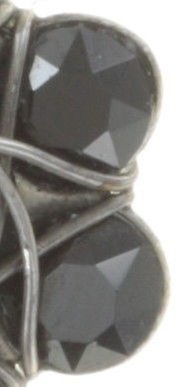 image pour Boucles d'oreilles Eurowire 70's Circle Noir  