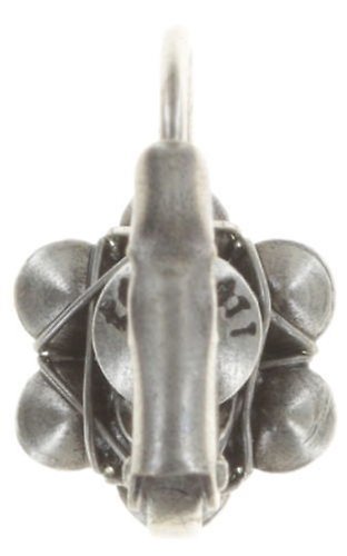 image pour Boucles d'oreilles Eurowire 70's Circle Noir  