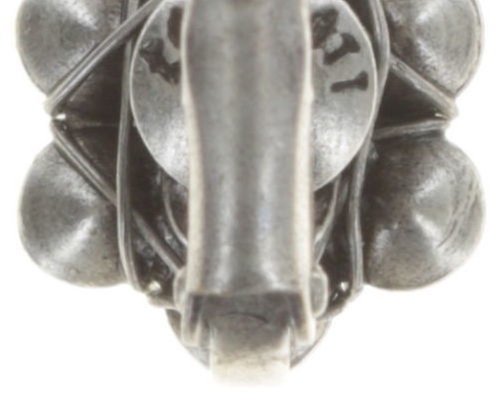 image pour Boucles d'oreilles Eurowire 70's Circle Noir  