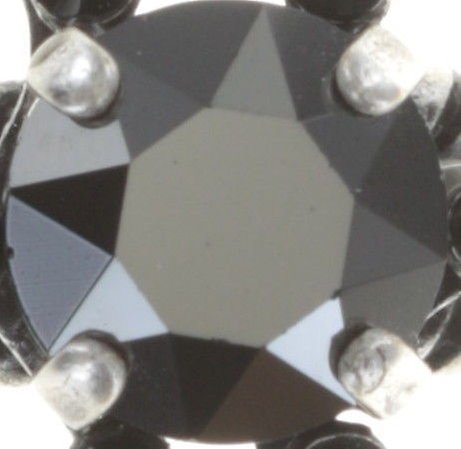 image pour Anneau Petit Four de Fleur Noir  