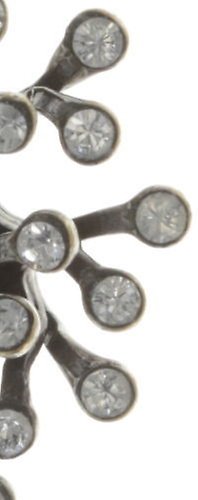 image pour Boucles d'oreilles Eurowire Petit Four de Fleur Blanc  