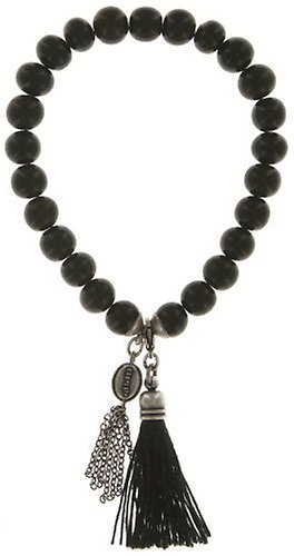 image pour Bracelet élastique Buddha bracelet Noir  8 mm