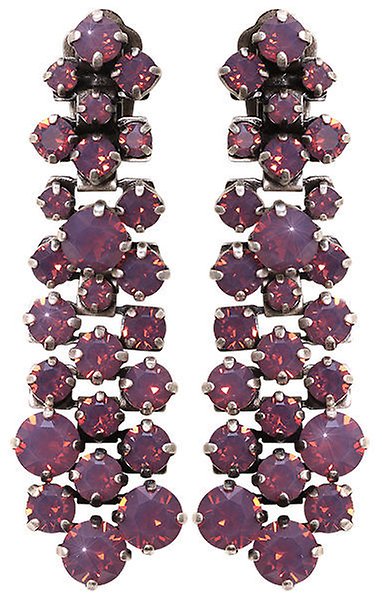 Bild für Ohrring Clip Love Me Tender, Love Me Sweet Dunkelrosa Cyclamen Opal 
