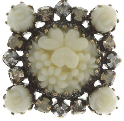 image pour Collier pendant Victoria Blanc  