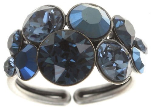 Bild für Ring Petit Glamour Blau  