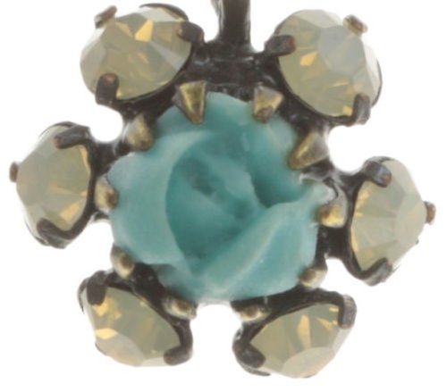 image pour Clou d'oreille pendant Victoria Turquoise  
