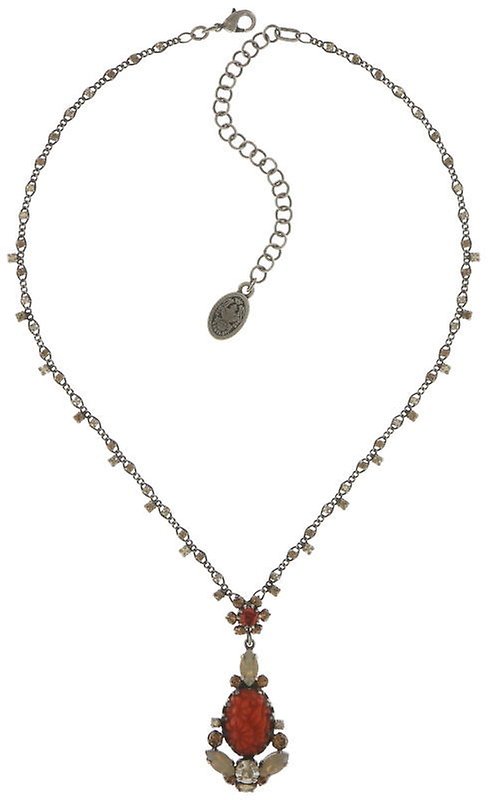 image for Necklace-Y Victoria Coralline / Brown  
