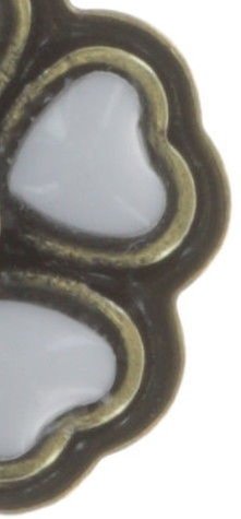 Bild für Ohrstecker Mandala Weiß  