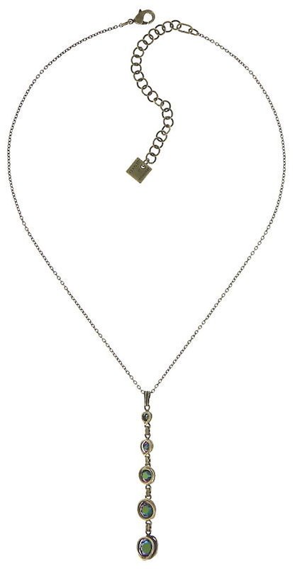 image pour Collier pendant Sparkle Twist Bleu / Vert scarabaeus green 