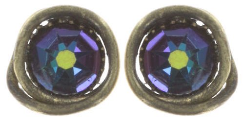 image pour Clou d'oreille Sparkle Twist Bleu / Vert scarabaeus green 