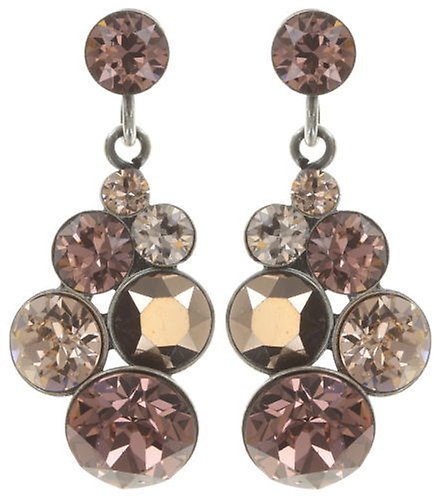 image for Earring Stud Dangling Petit Glamour Beige / Pink  